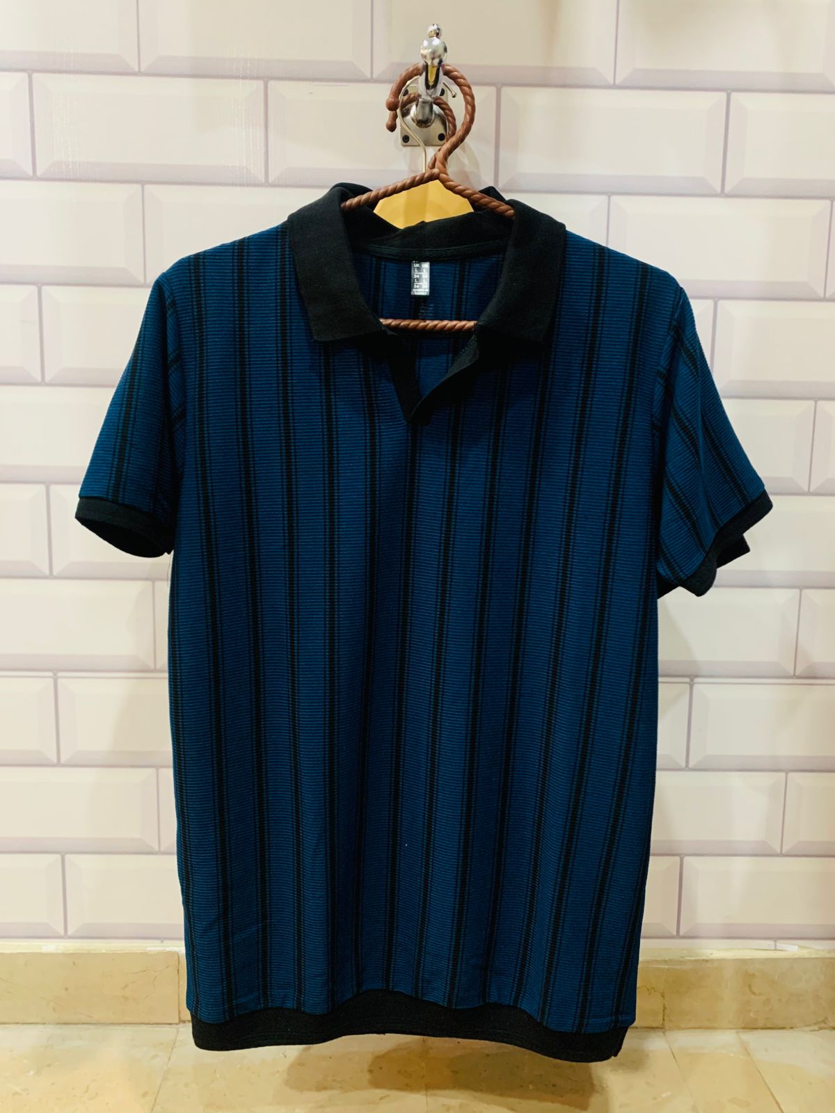 Old money black polo